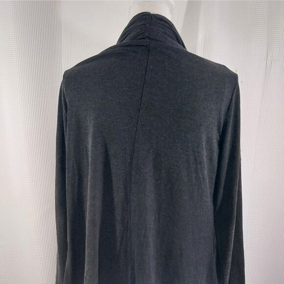 JONES NEW YORK! CHARCOAL GRAY JERSEY 1PC SWEATER AND MIDI DRESS, ATTACHED! SZ 10 - Picture 6 of 9